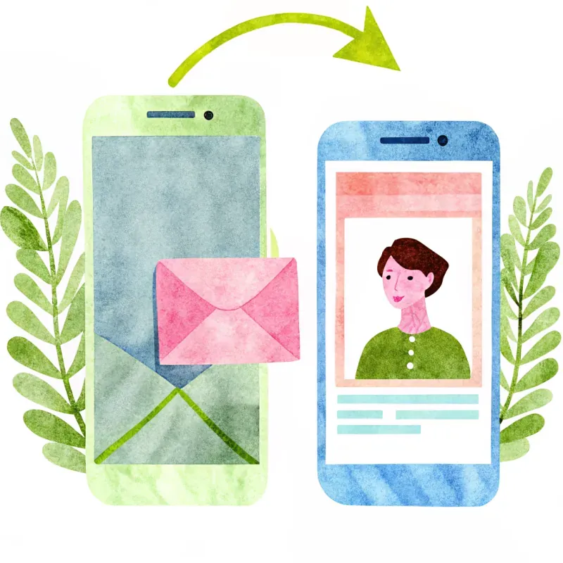 WhatsApp ile davetiye paylaşımı